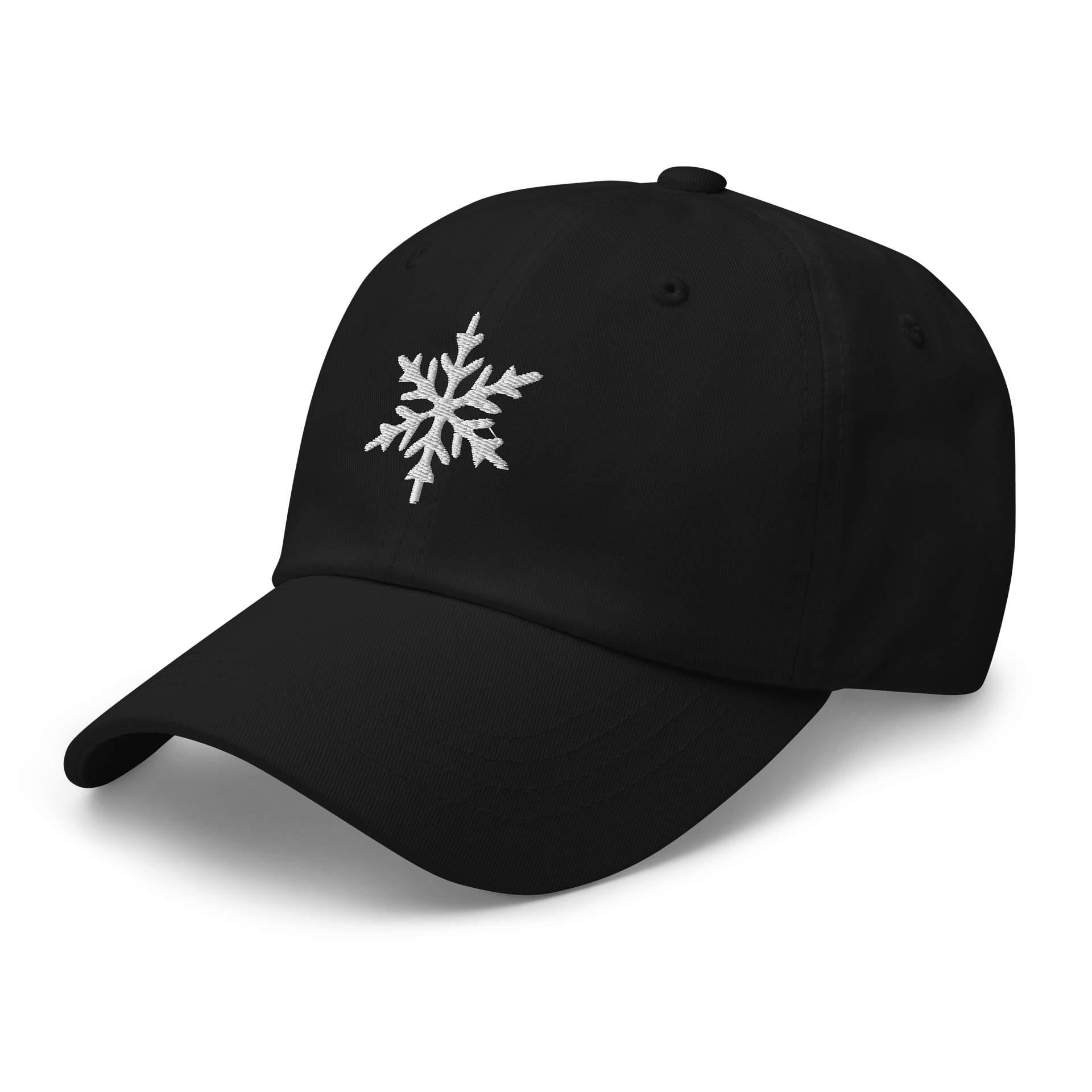 Snowflake Monochrome Dad Hat, Perfect for Holidays and Winter product image (5)