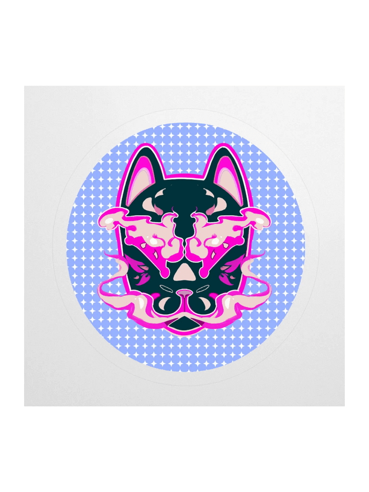 Symmetric Pup Kiss Cut Stickers product image (2)
