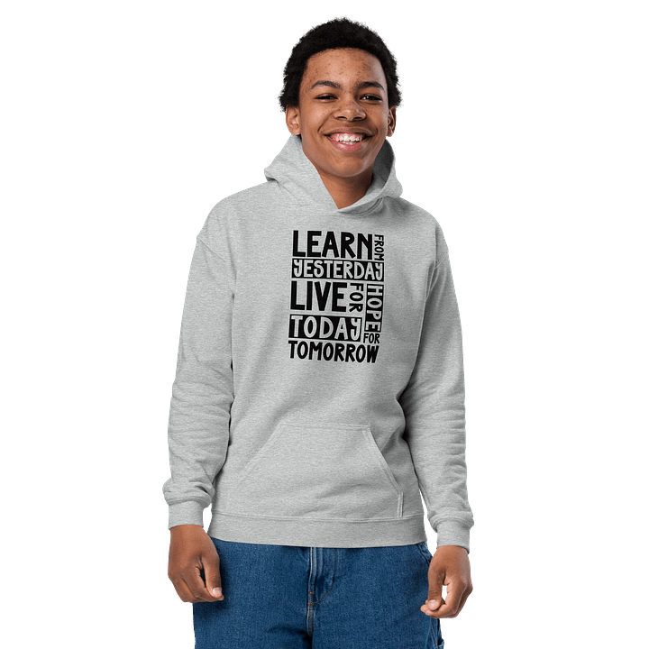 Learn • Live • Hope Youth Unisex Hoodie product image (1)