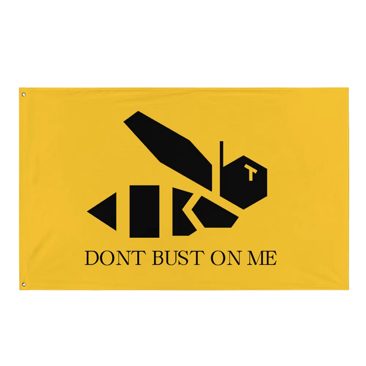 Don't Bust On Me Flag product image (1)