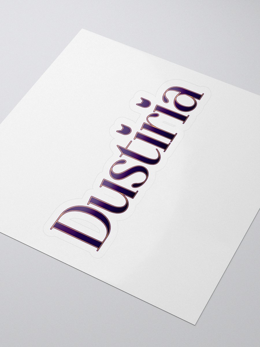 Dustiria Font sticker product image (3)