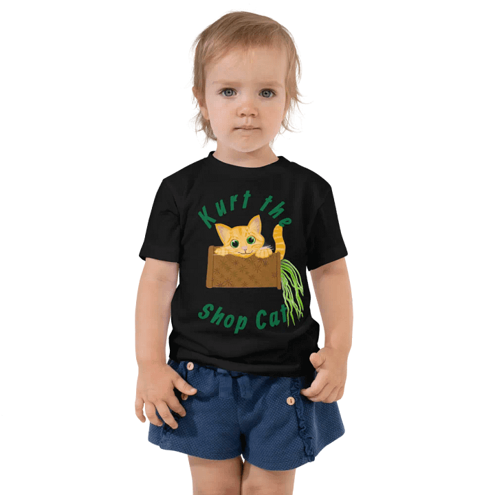 Kurt the Shop Cat Toddler T-Shirt product image (1)