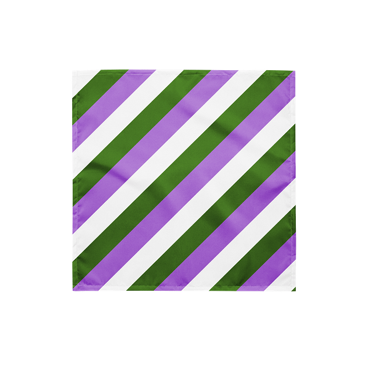 Genderqueer Flag Bandana product image (1)