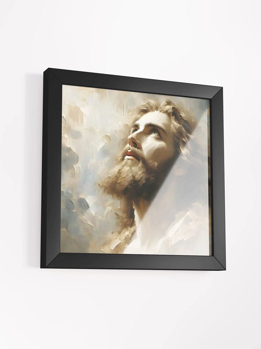 Heavenly Gaze-Framed Spiritual Portrait Art product image (38)