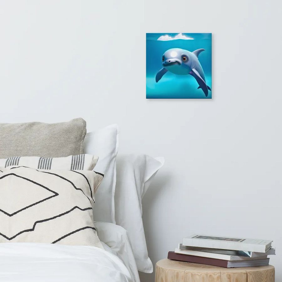 Endangered Species - Mexico - Vaquita Canvas Art product image (7)