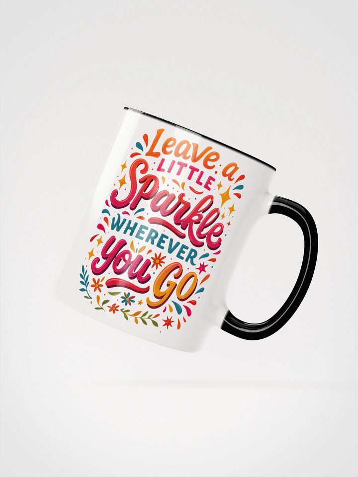 Leave a Little Sparkle – Motivational Rainbow Mug product image (27)