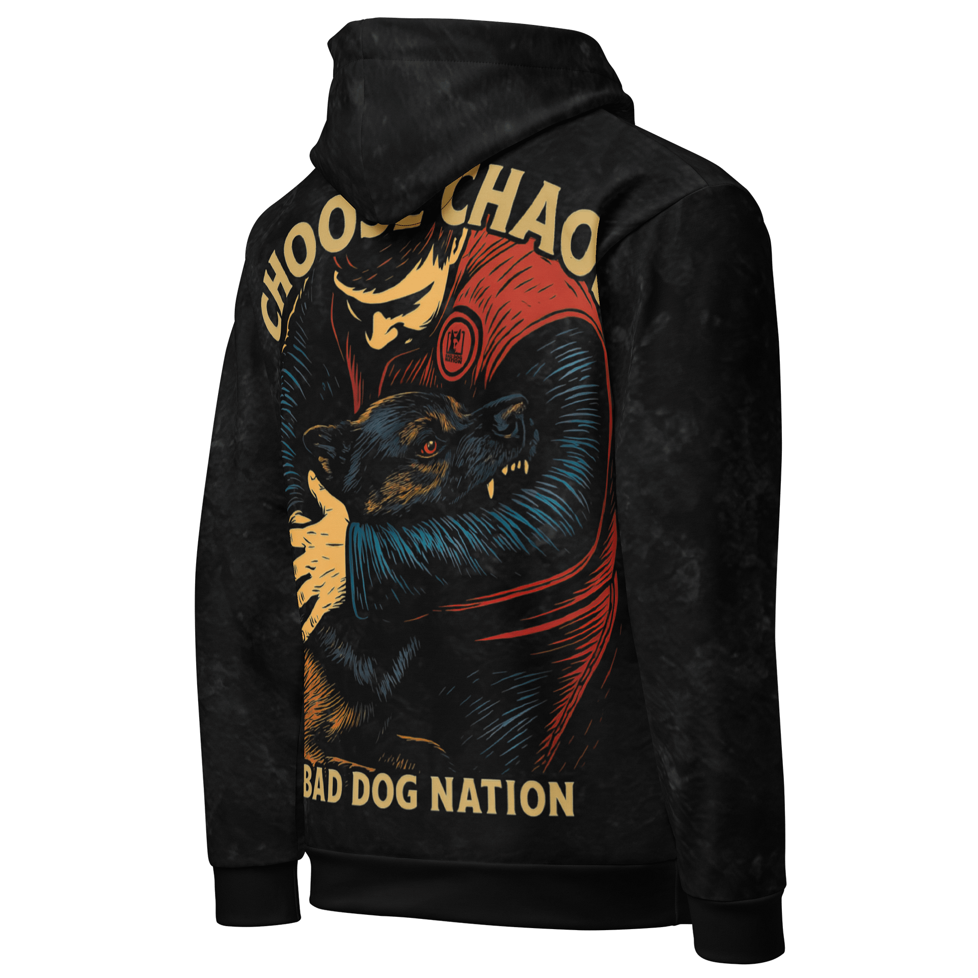 Choose Chaos - Premium Adult Unisex All Over Print Hoodie product image (5)