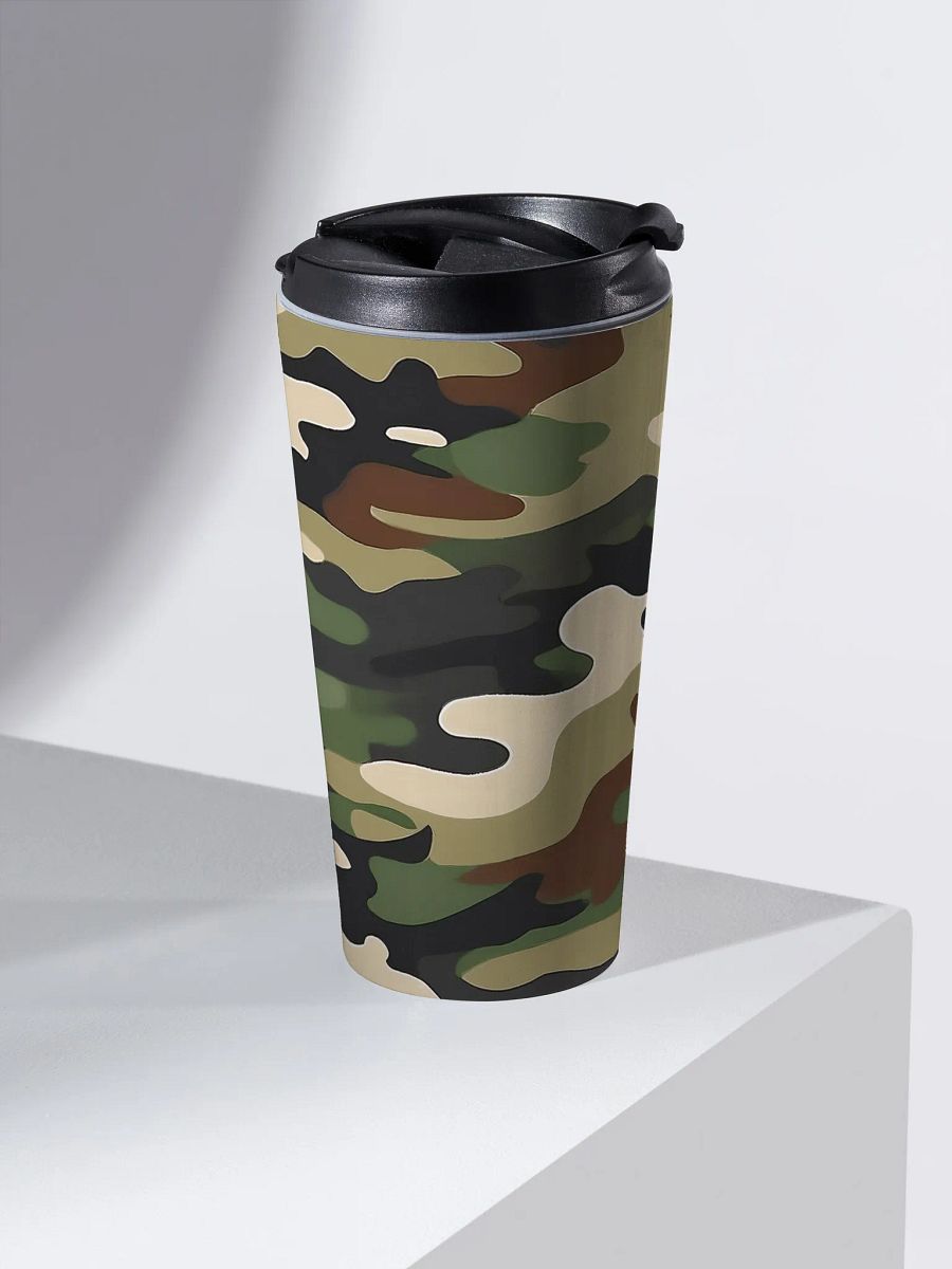 Stainless Steel Travel Mug camo product image (2)