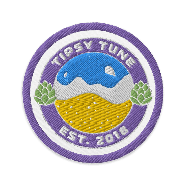 Tipsy Tune Logo Patch product image (1)