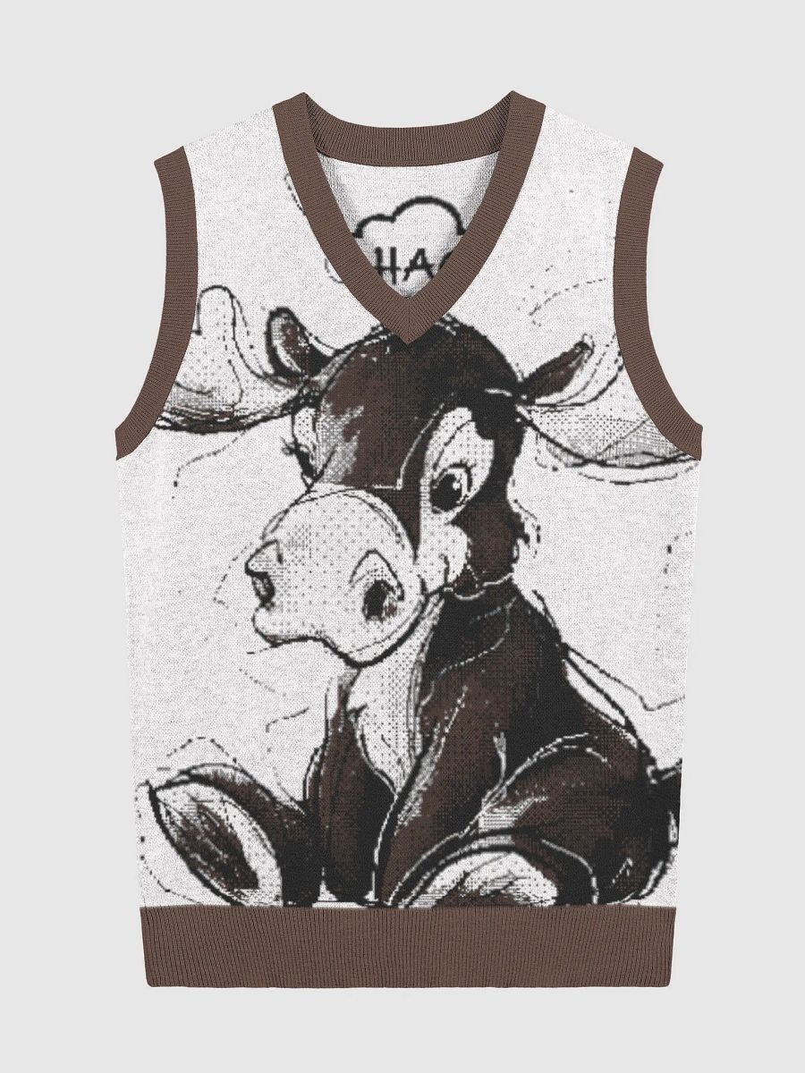 My Moose-Knitted V-Neck Vest product image (1)