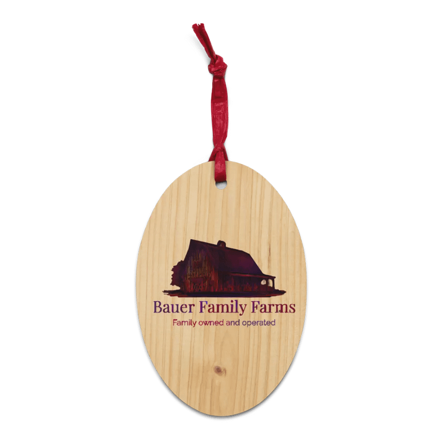 Bauer Family Farms Wooden Ornaments - Holiday Collection product image (3)