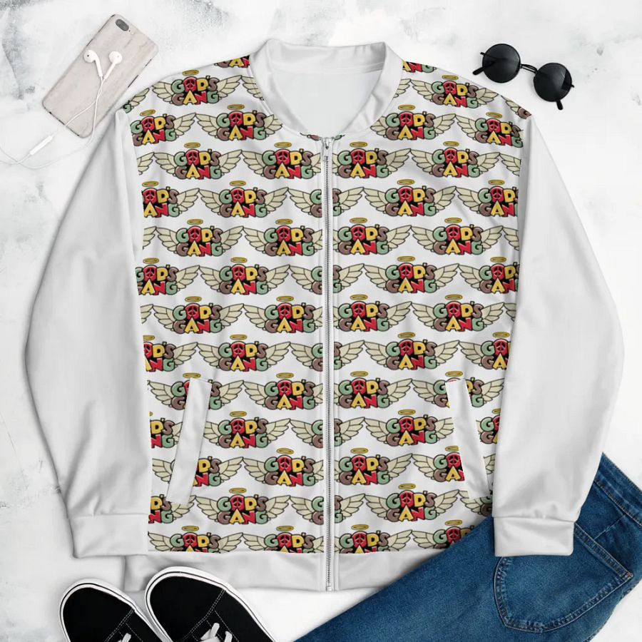 God's Gang | All-Over Print Bomber Jacket product image (5)
