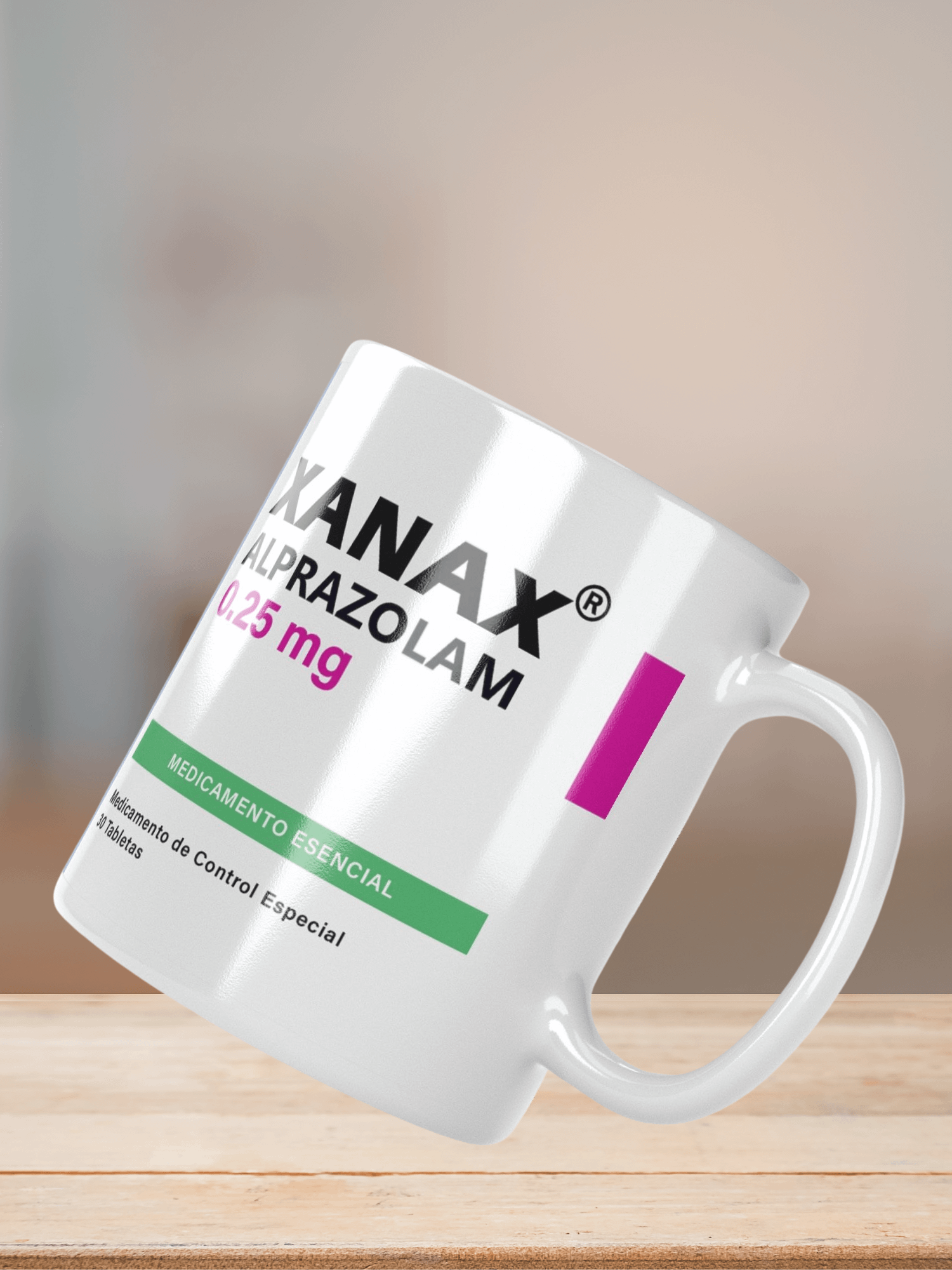 "XANAX-spanish" Ceramic mug product image (8)