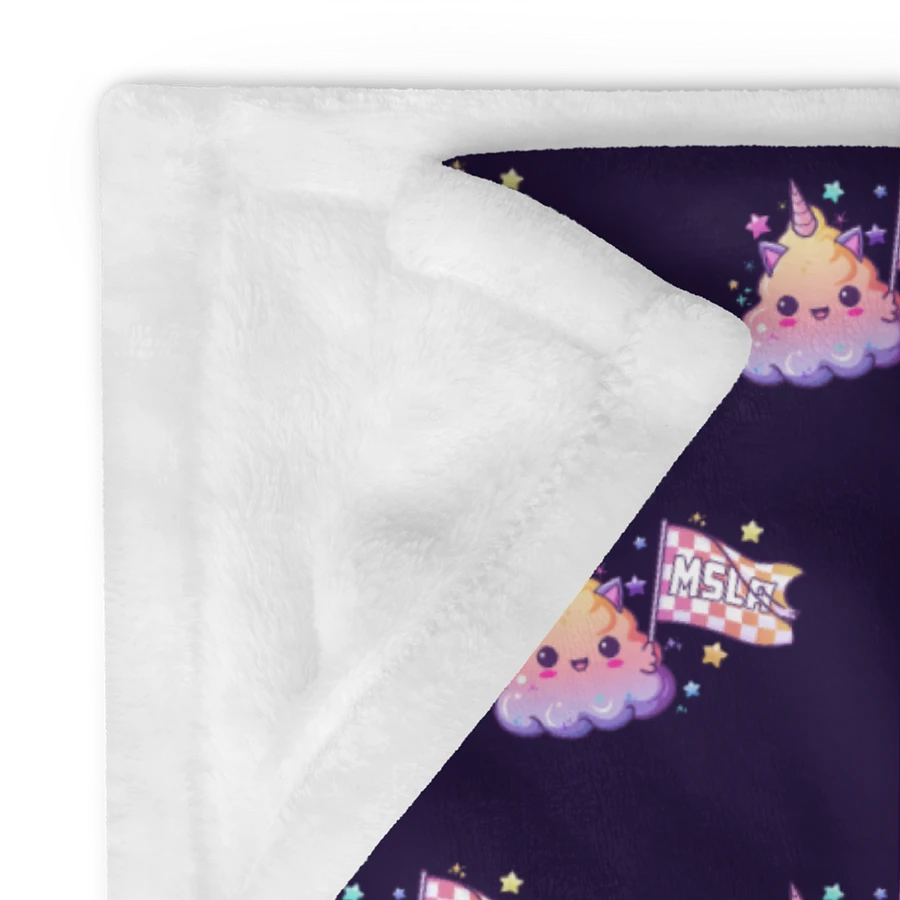 MSLA Sparkle Poop - Throw Blanket product image (13)