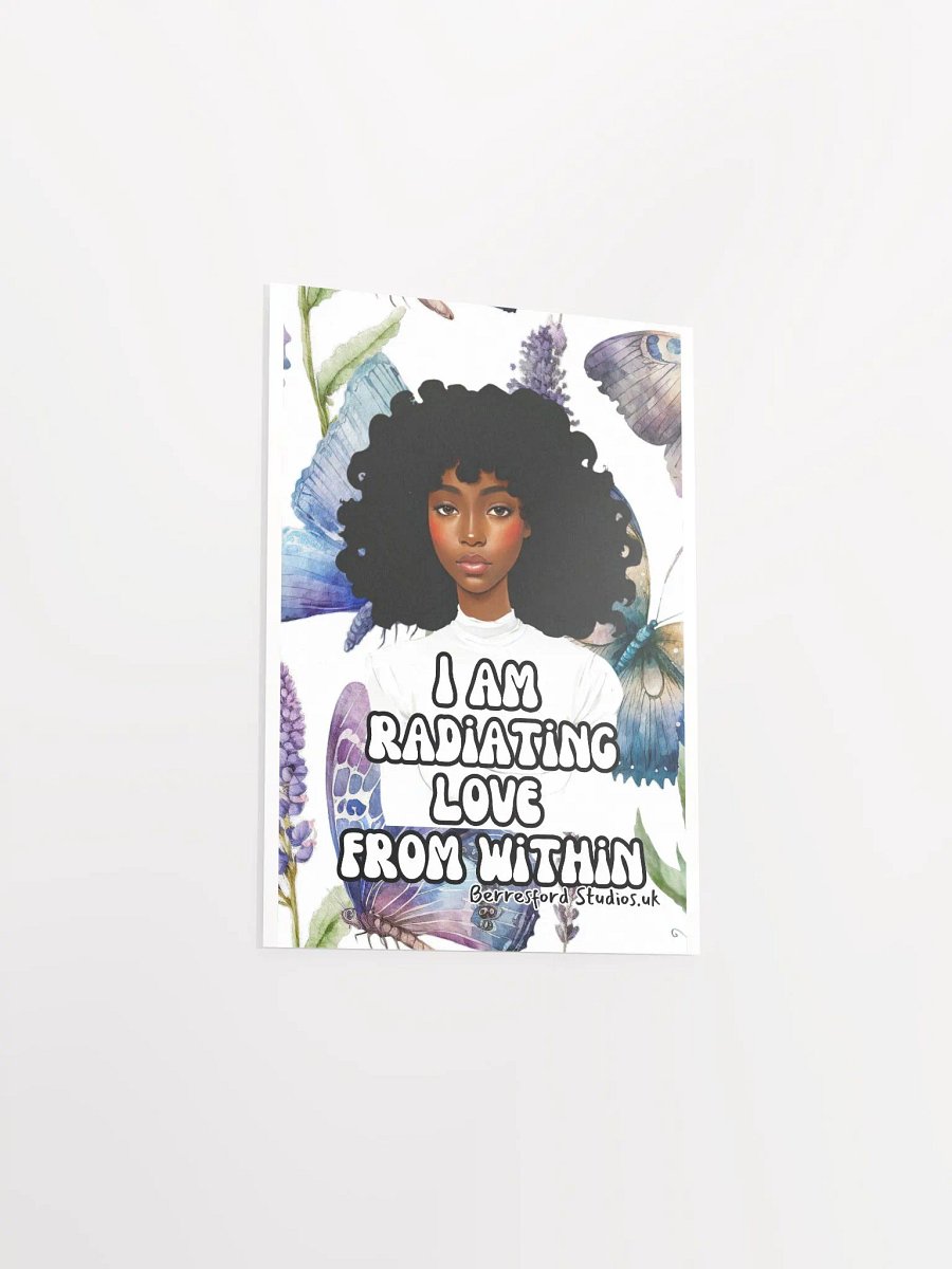 Radiant Love Afro Poster product image (15)