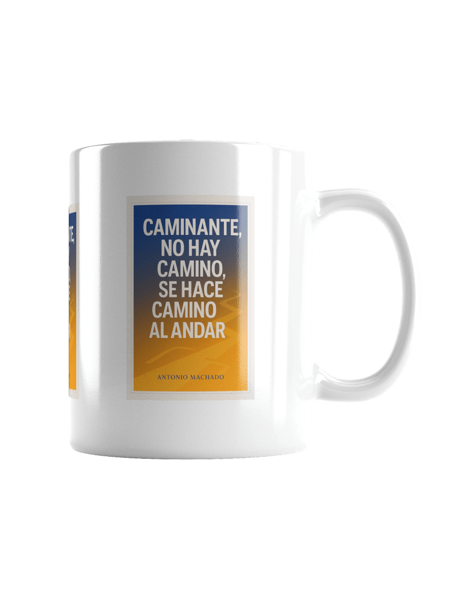 Taza ultra-premium Antonio Machado con cita filosófica española trending 2025 product image (5)