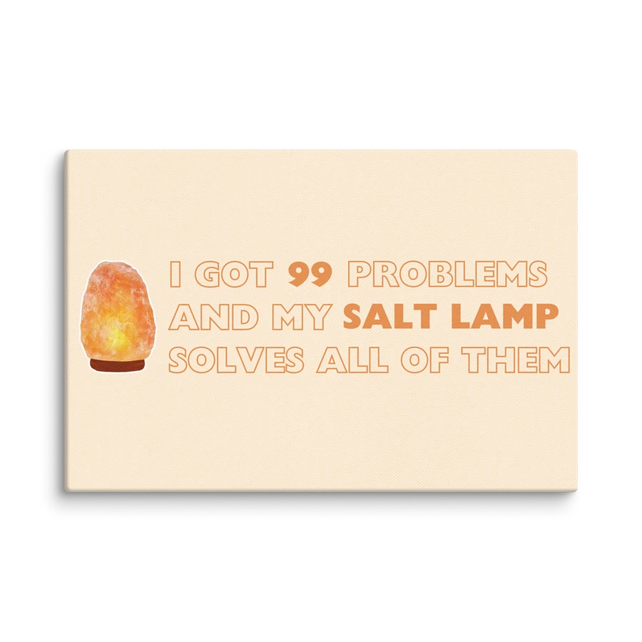 Canvas - power of the salt lamp product image (1)