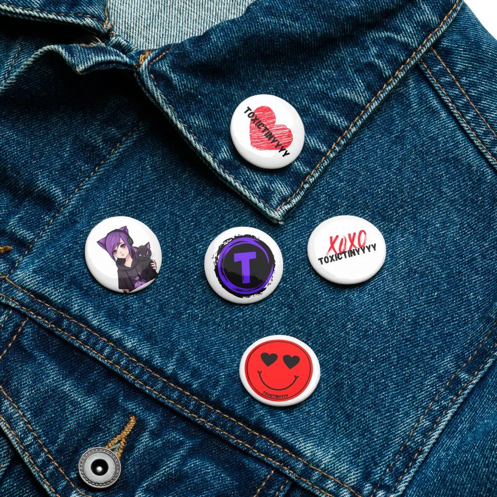 Toxicity - Pin Button Set product image (7)