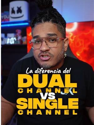 Muchos me preguntan por qué su PC pierde FPS aunque tenga buena gráfica...  y la respuesta casi siempre está aquí: Single Channel vs Dual Channel.  Si tu RAM está mal configurada, tu rendimiento cae sin que lo notes. Aquí te explico cómo funciona y cuál debes usar para sacarle el máximo a tu PC. #SingleChannel #DualChannel #MrJimeneX #RAM #PCGaming