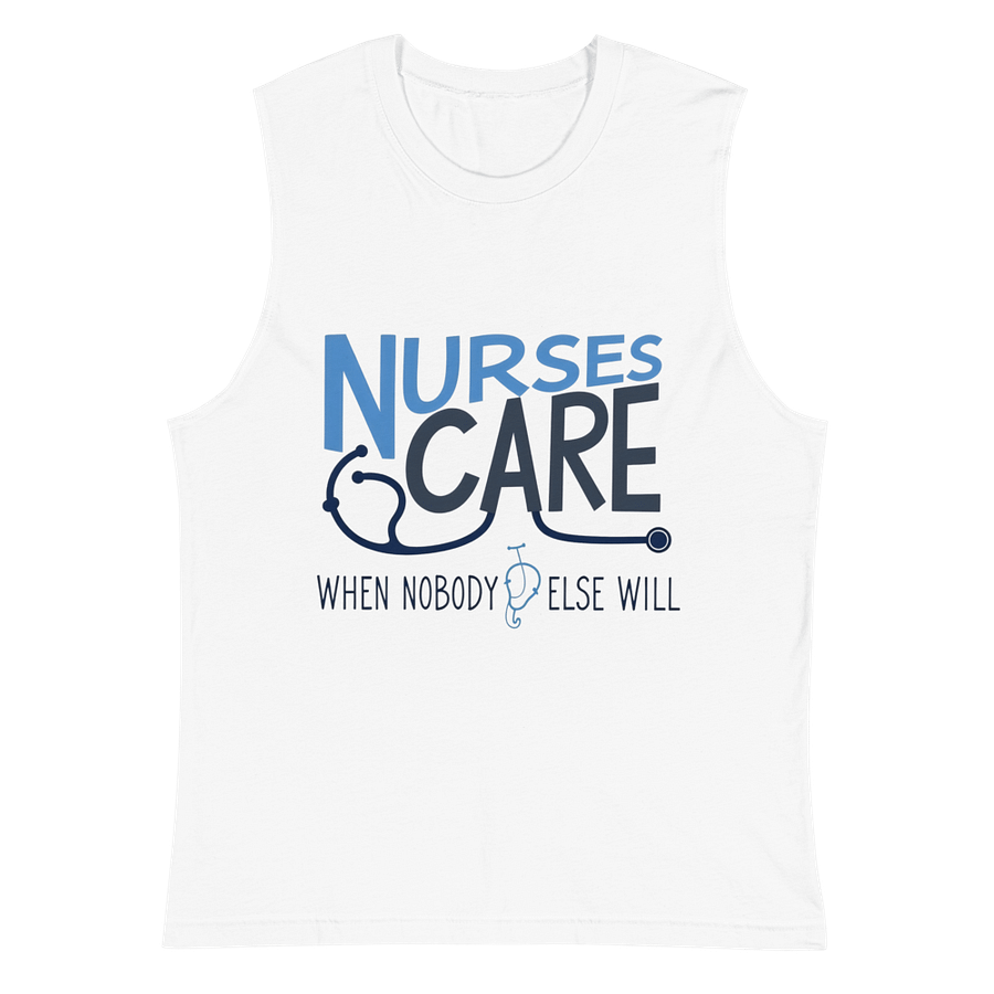 Caring Nurse Muscle Tank product image (2)