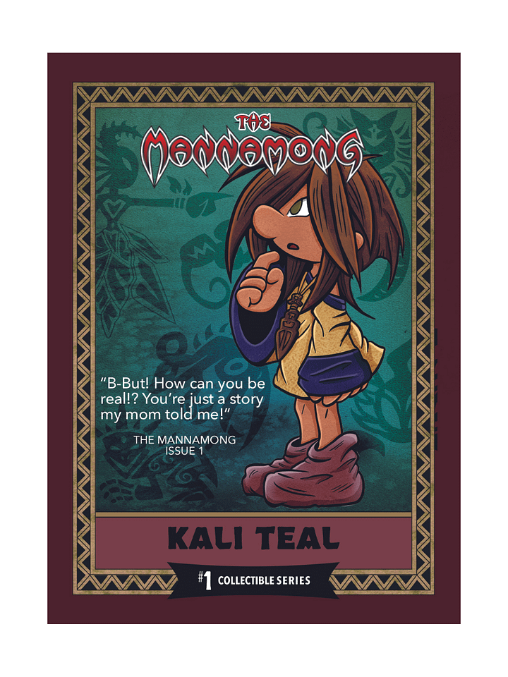 The Mannamong Series 1 Collectible Cards product image (2)