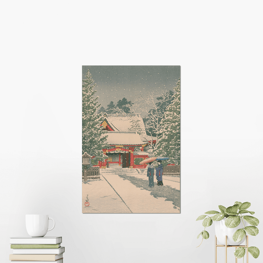 Snow at Hie Shrine - Kawase Hasui product image (2)