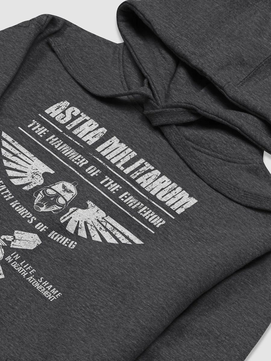 Death Korps of Krieg Warhammer 40k Hoodie | Retro Military Style Astra Militarum Pullover Hoodie product image (3)