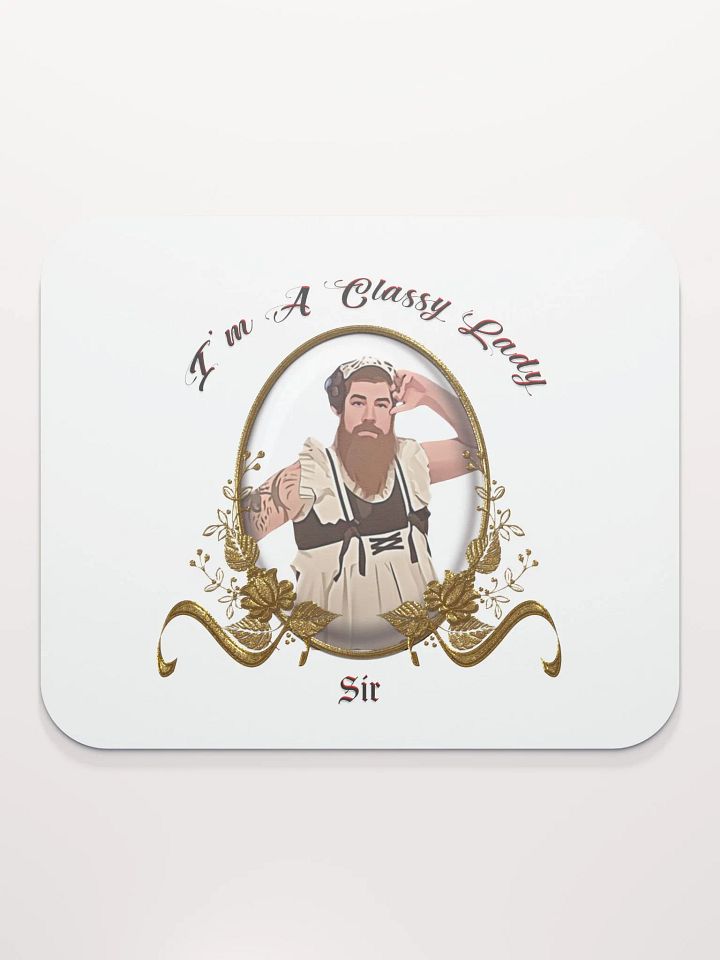 Frauday - Lady Sir Mouse Pad product image (2)