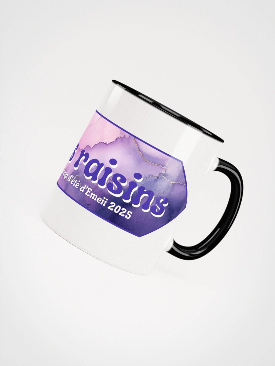 ''Les raisins 2025'' Tasse en céramique avec couleur à l'intérieur product image (49)