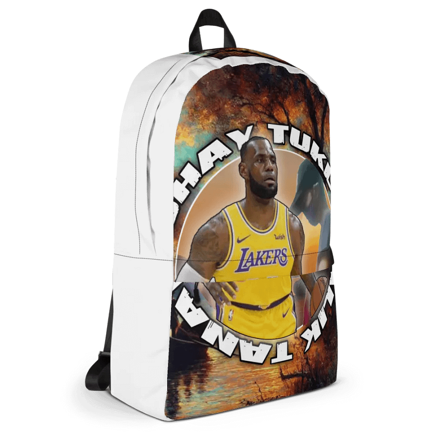 Buhay Tuklas LeBron James Lakers All-Over Print Backpack product image (3)