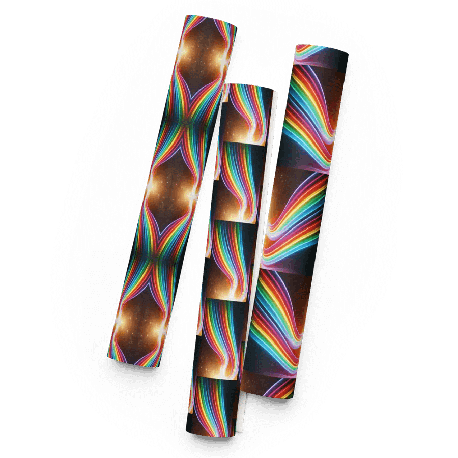 Cosmic Kaleidoscope Wrapping Paper Set product image (5)