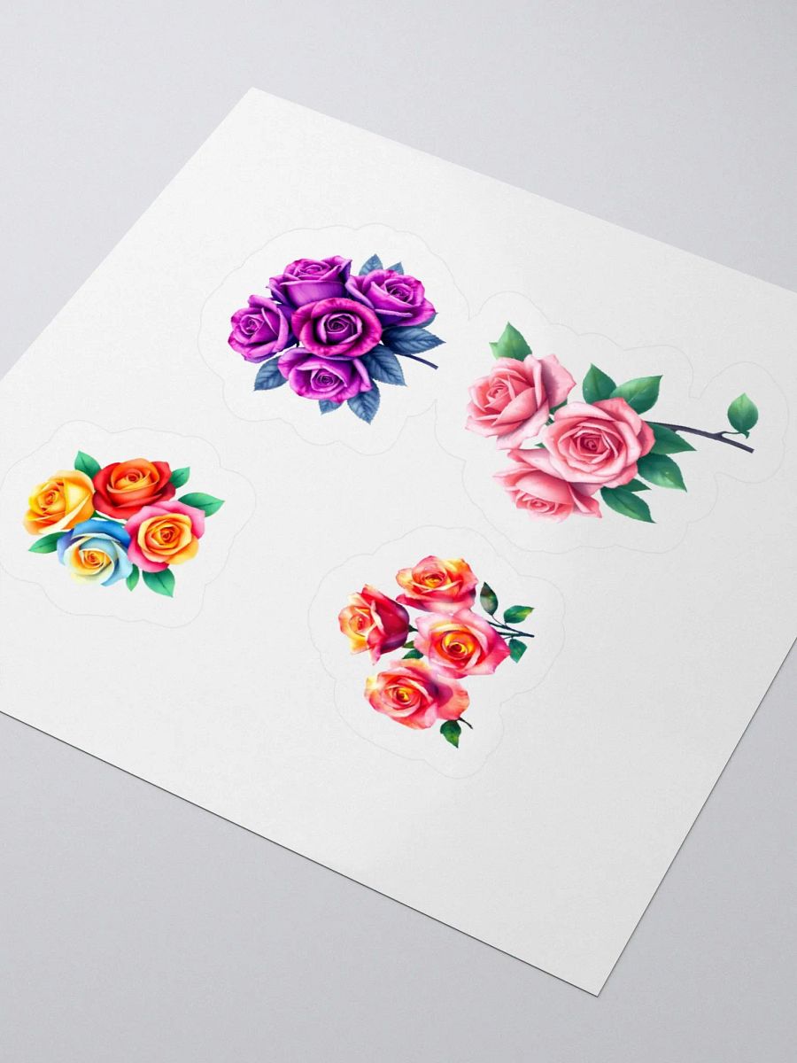 Chromatic Rose Clusters Stickers product image (9)
