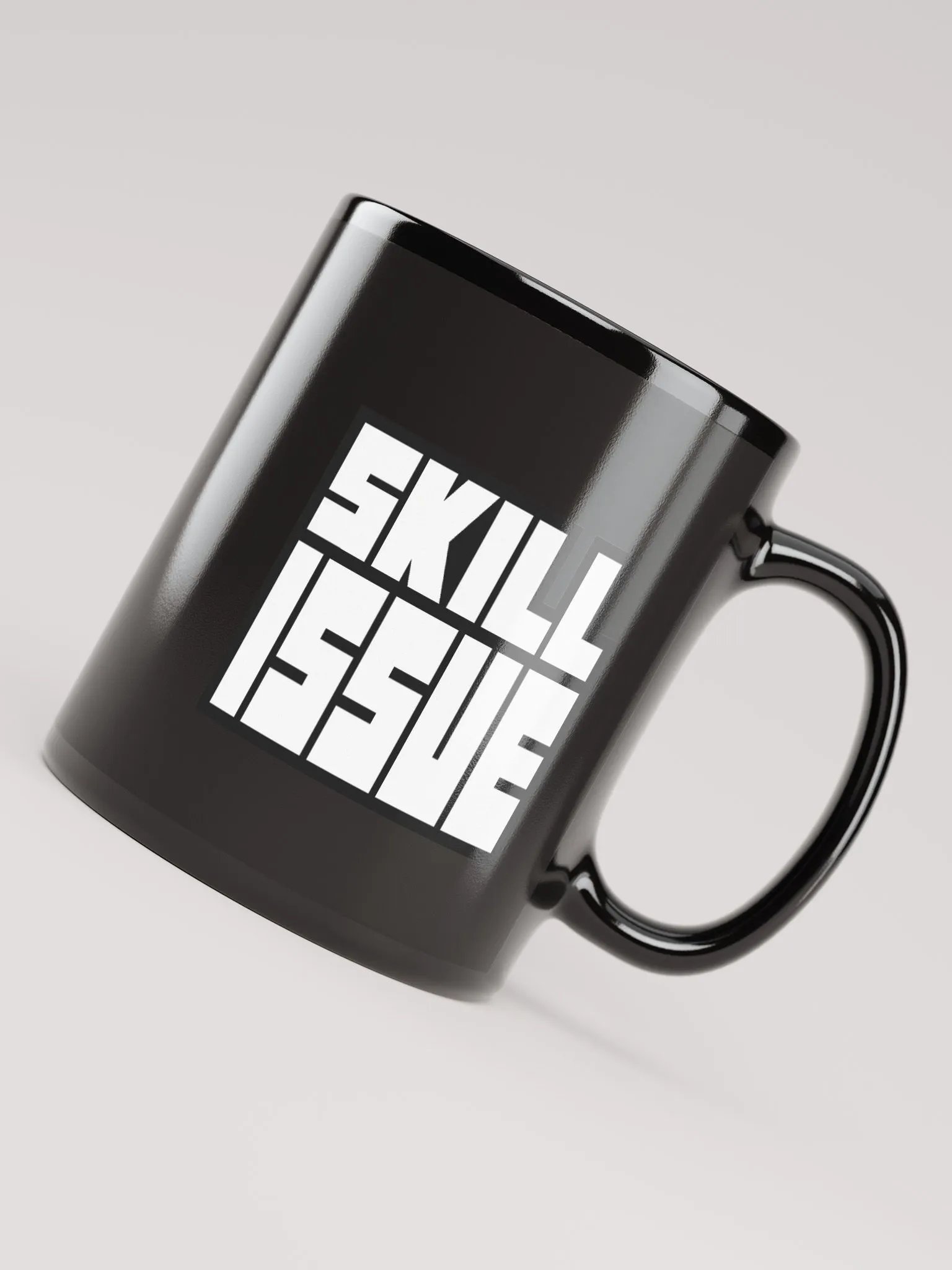 SKILL ISSUE BLACK MUG product image (7)