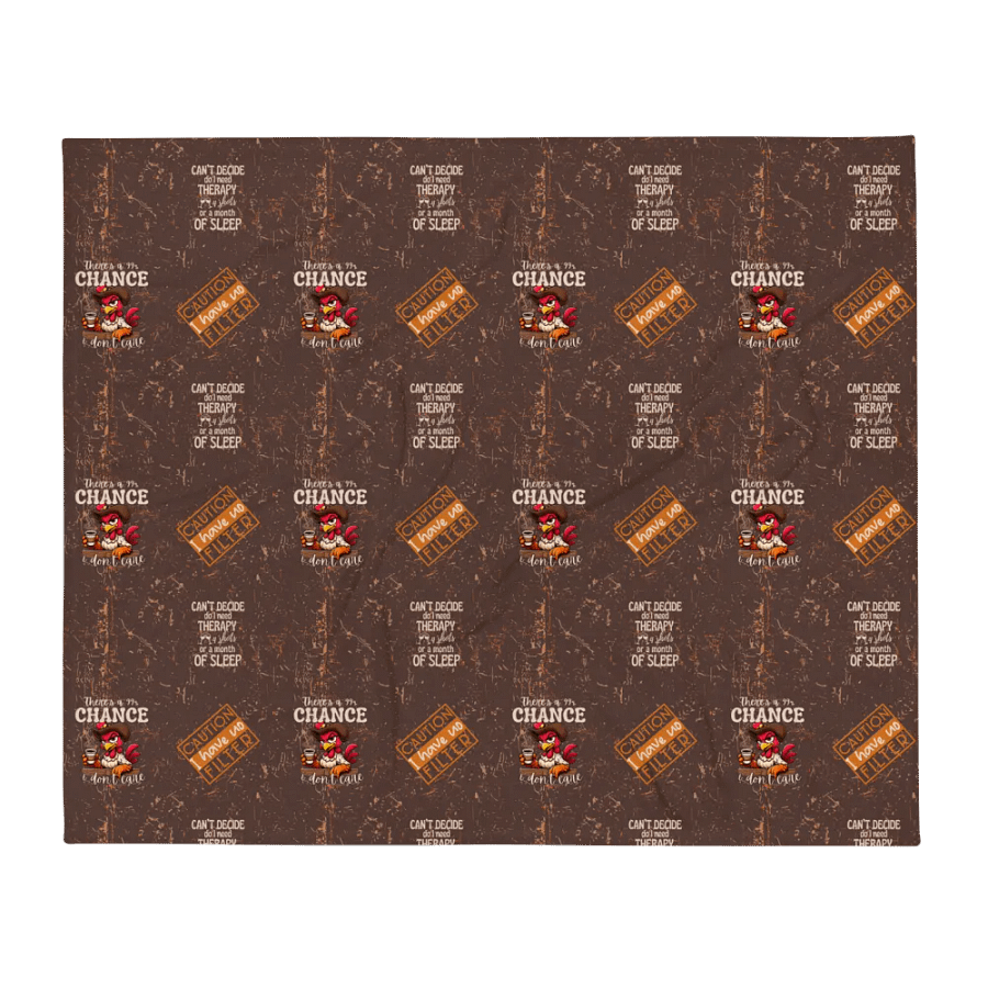 Menopause Funny Sarcastic Quotes Throw Blanket product image (4)