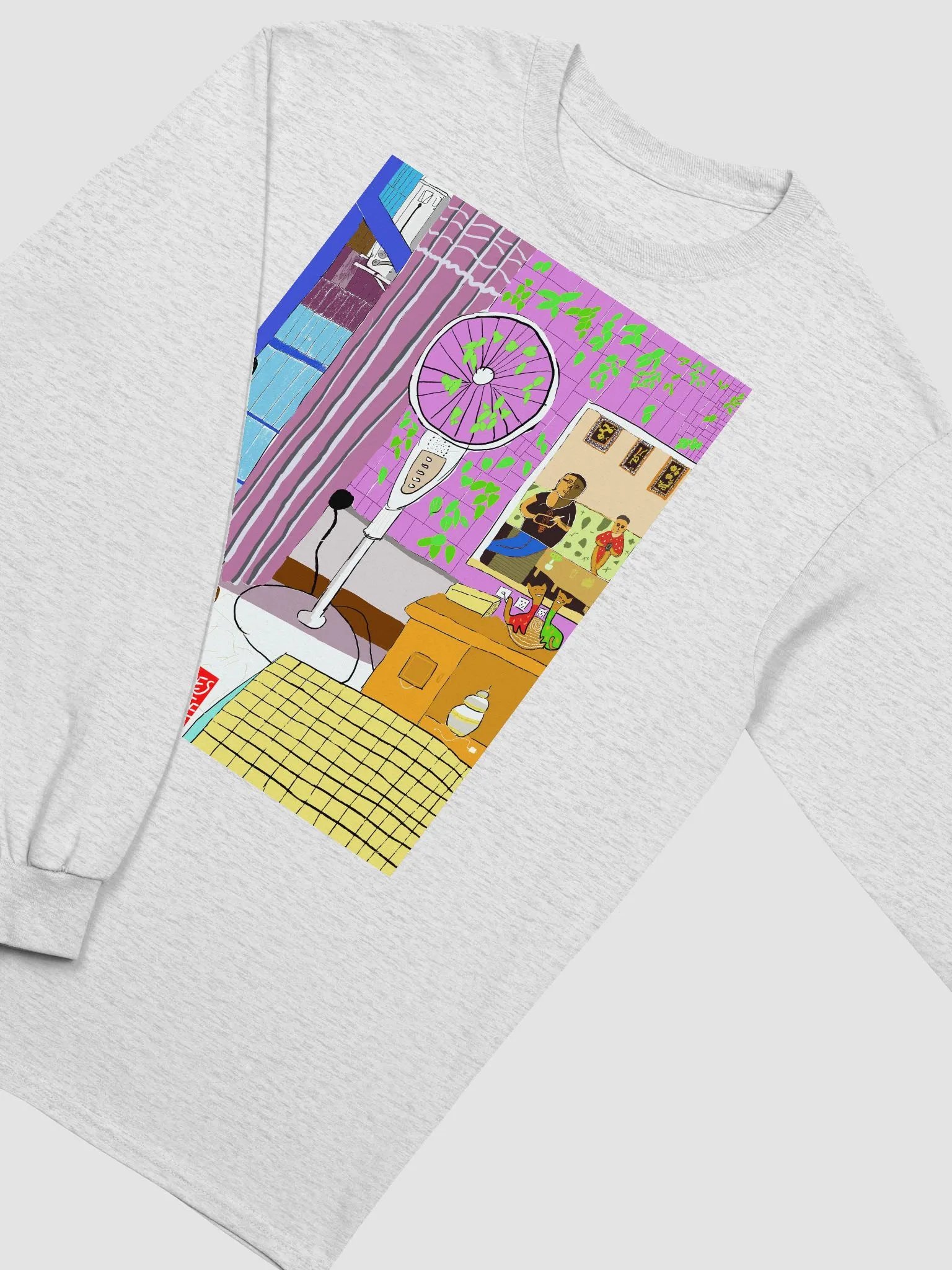 Gildan Ultra Cotton Long Sleeve T-Shirt: my room 2.0 product image (31)