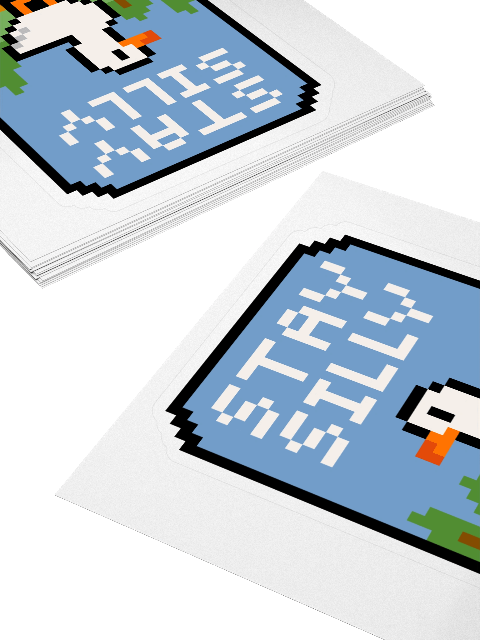 Stay Silly Pixel Sticker product image (4)