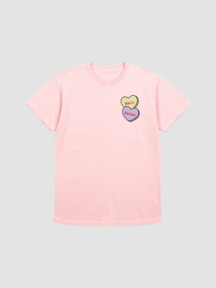 Hail Satan Candy Hearts Tee - Masculine Fit product image (2)