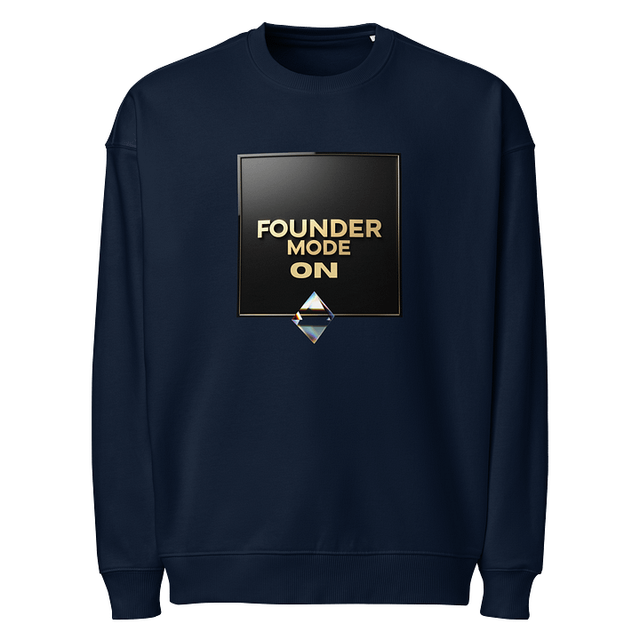 Diamond Founder Mode Oversized Sweatshirt product image (1)