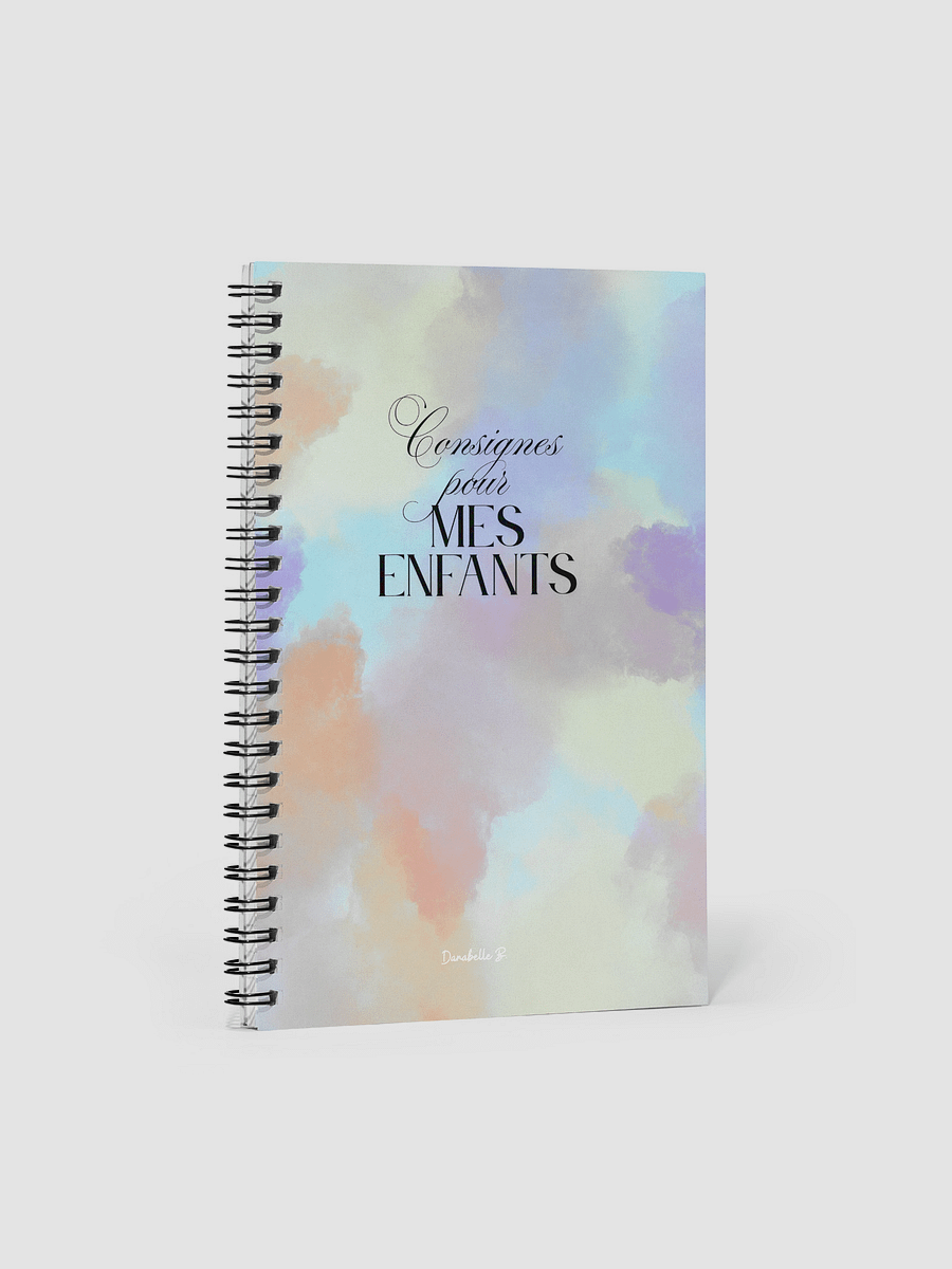Consignes pour mes Enfants - Carnet Inspirant - NoteBook product image (1)