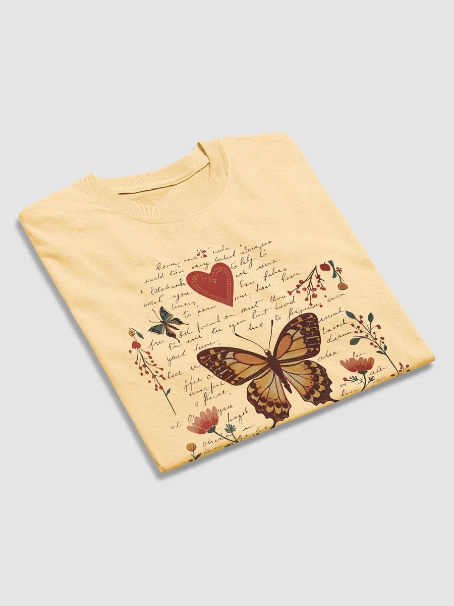 Vintage Boho Butterfly & Floral T-Shirt product image (13)