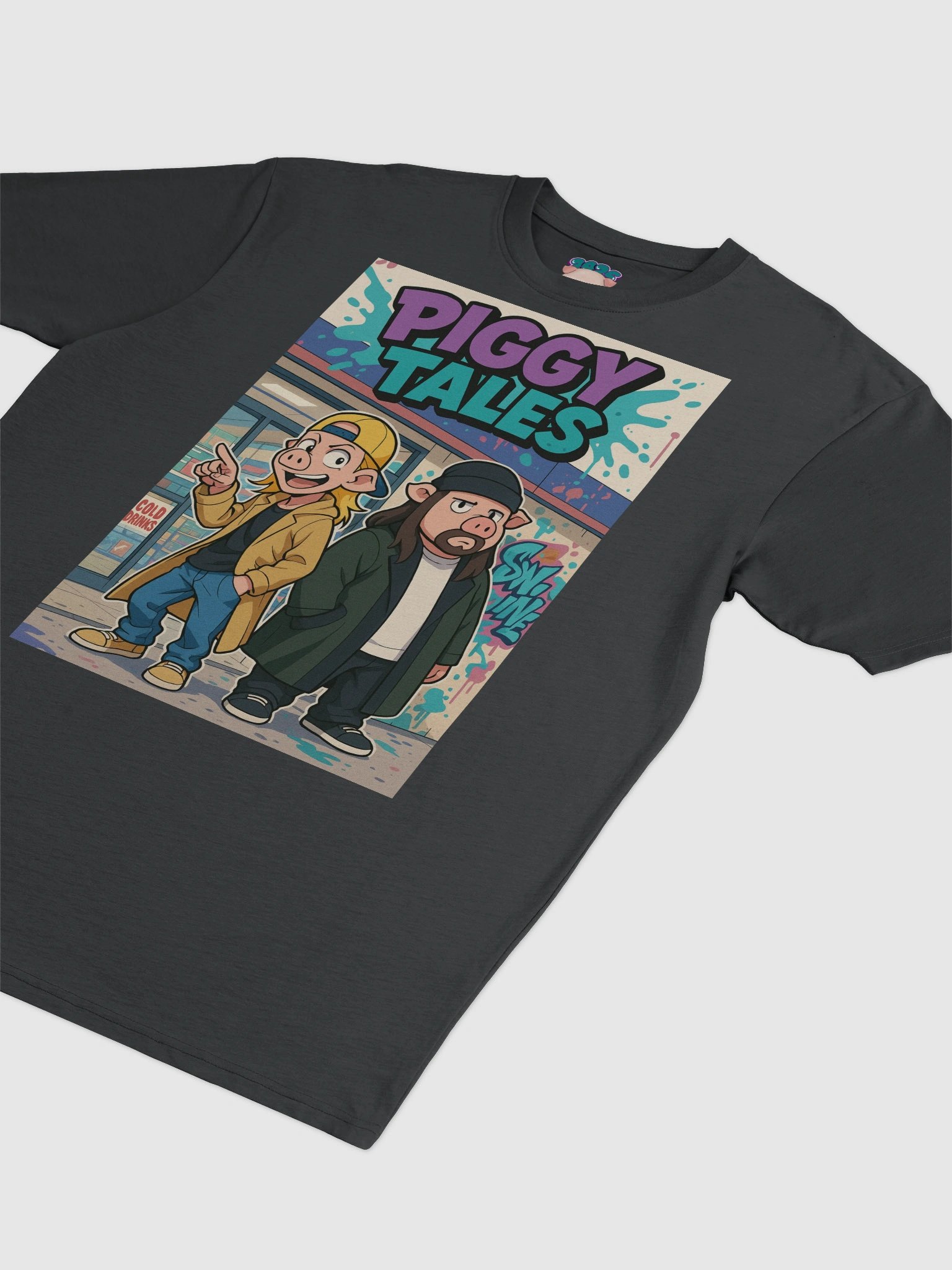 Jay & Silent Bob Piggy Tee product image (8)