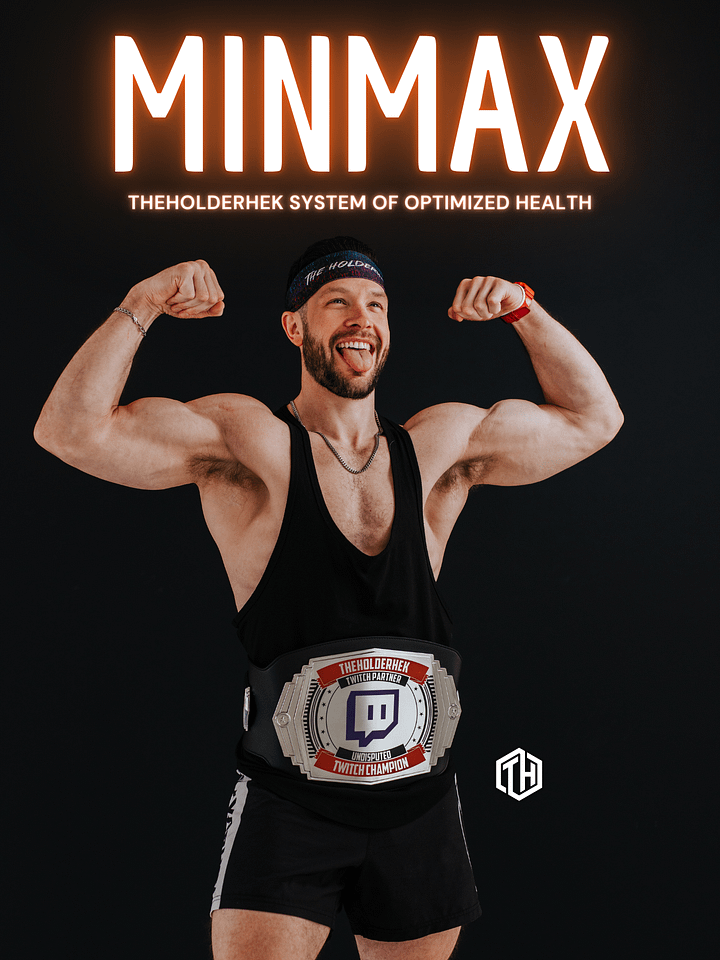 theHOLDERBOOK MinMax Fitness Method product image (1)