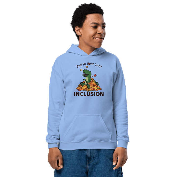 Fall in Love with Inclusion - Youth Hoodie product image (1)