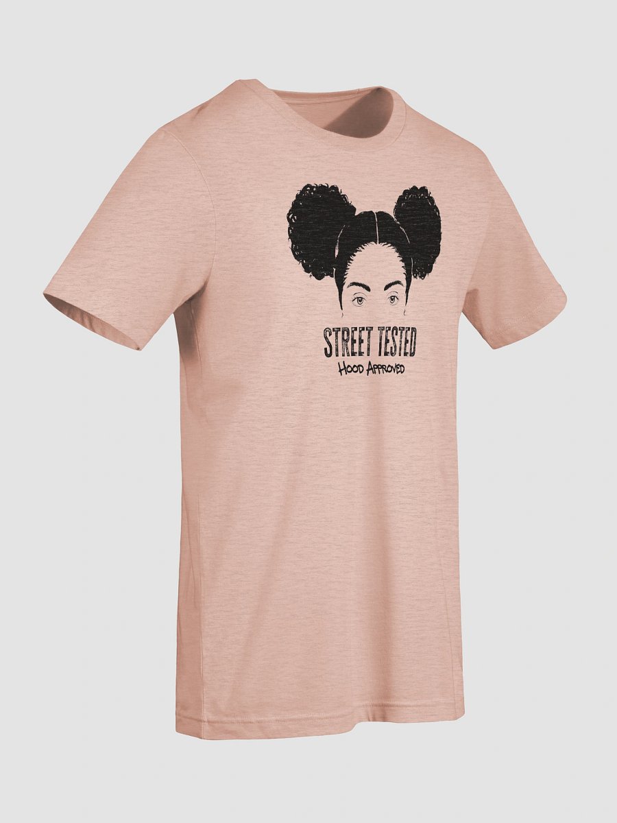 Street Tested Hood Approved Afro Puff T product image (69)