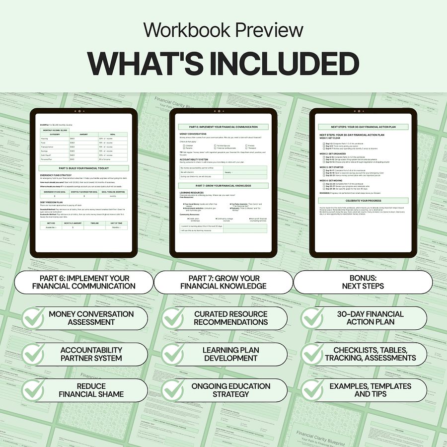 Financial Clarity Blueprint - Google Docs product image (8)