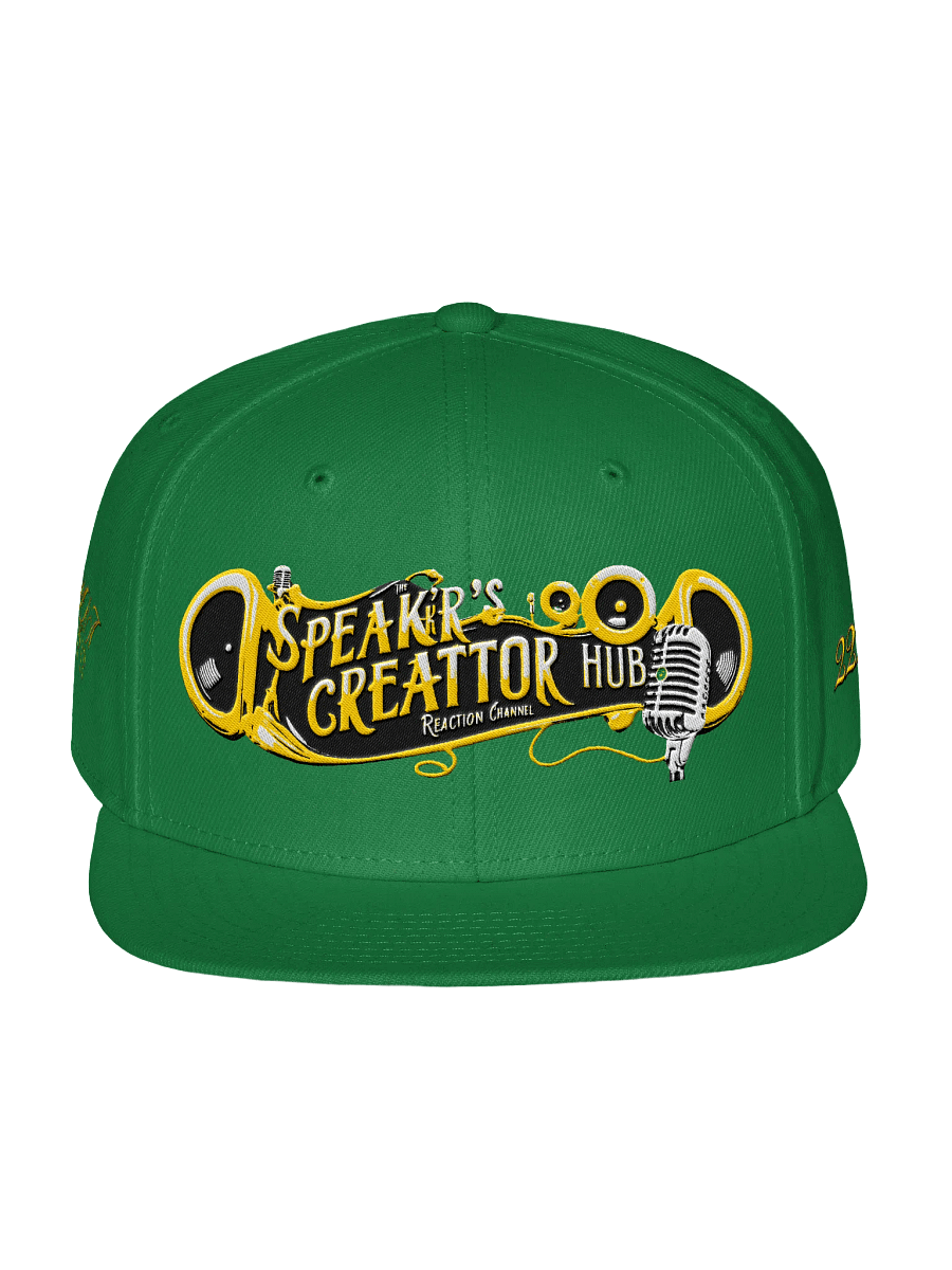 Copy of The speakers creator hub baseball cap Irish Green product image (6)