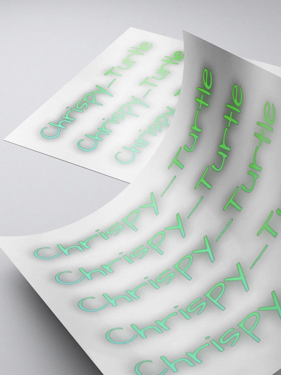 Chrispy_Turtle Text Stickers product image (4)