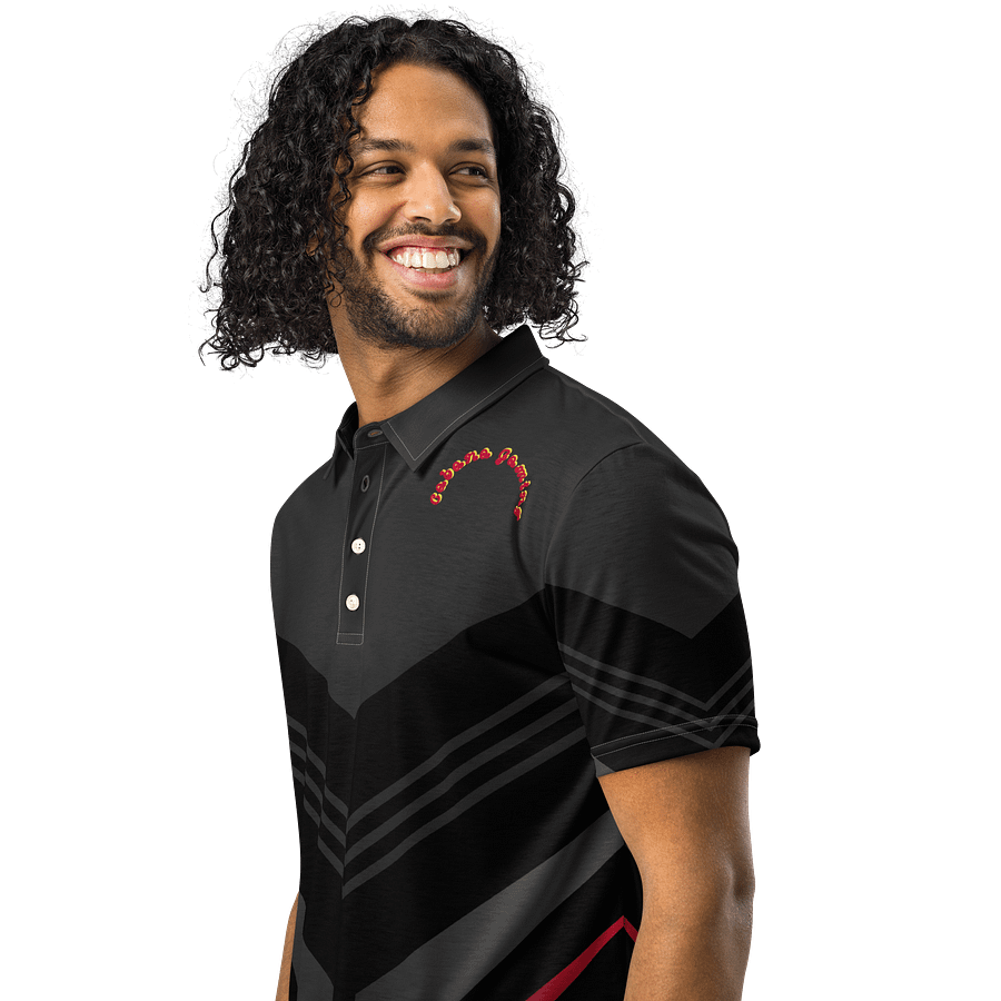 Smiley Vibe Men's Polo Shirt product image (2)