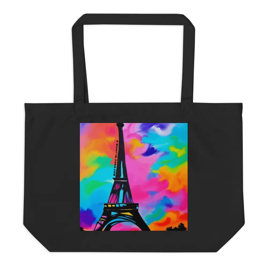 Eiffel Paris - Black Tote Bag product image (2)