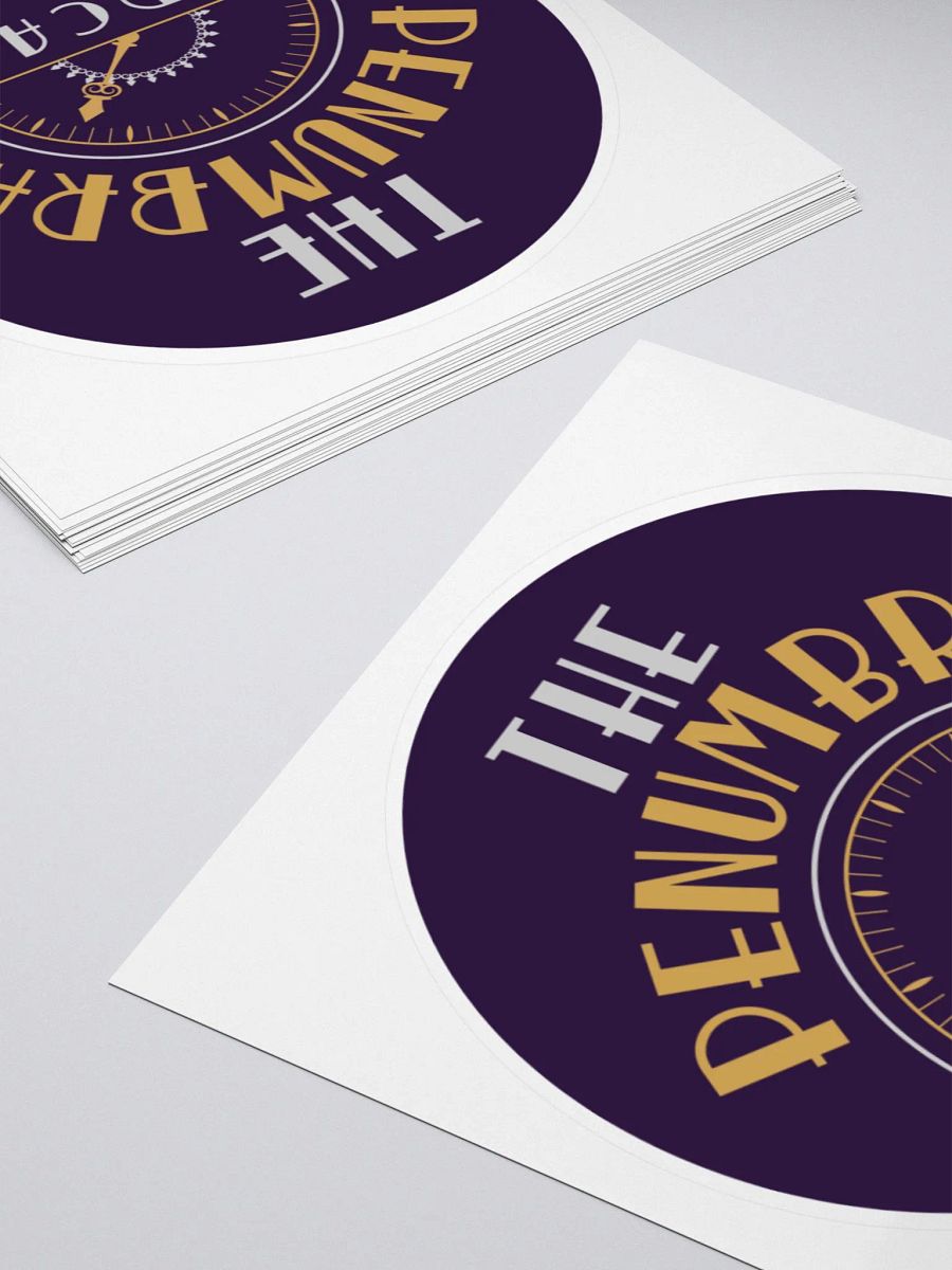 The Penumbra Podcast Logo Stickers product image (4)